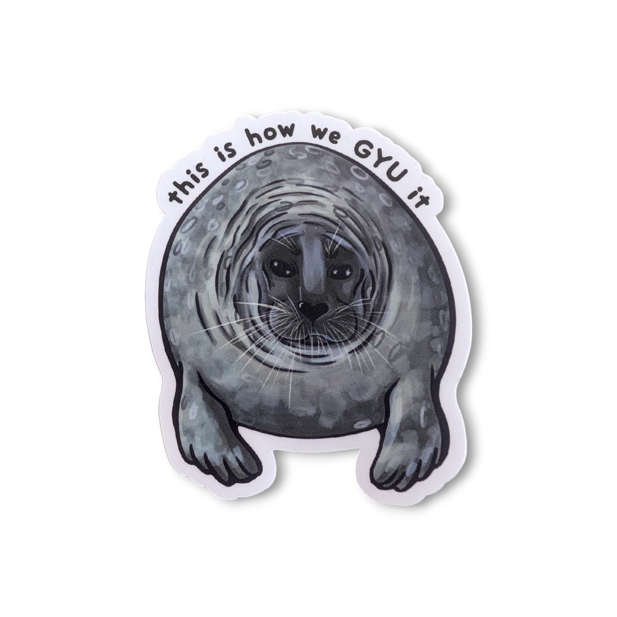 This is how we GYU it Yo-chan Sticker