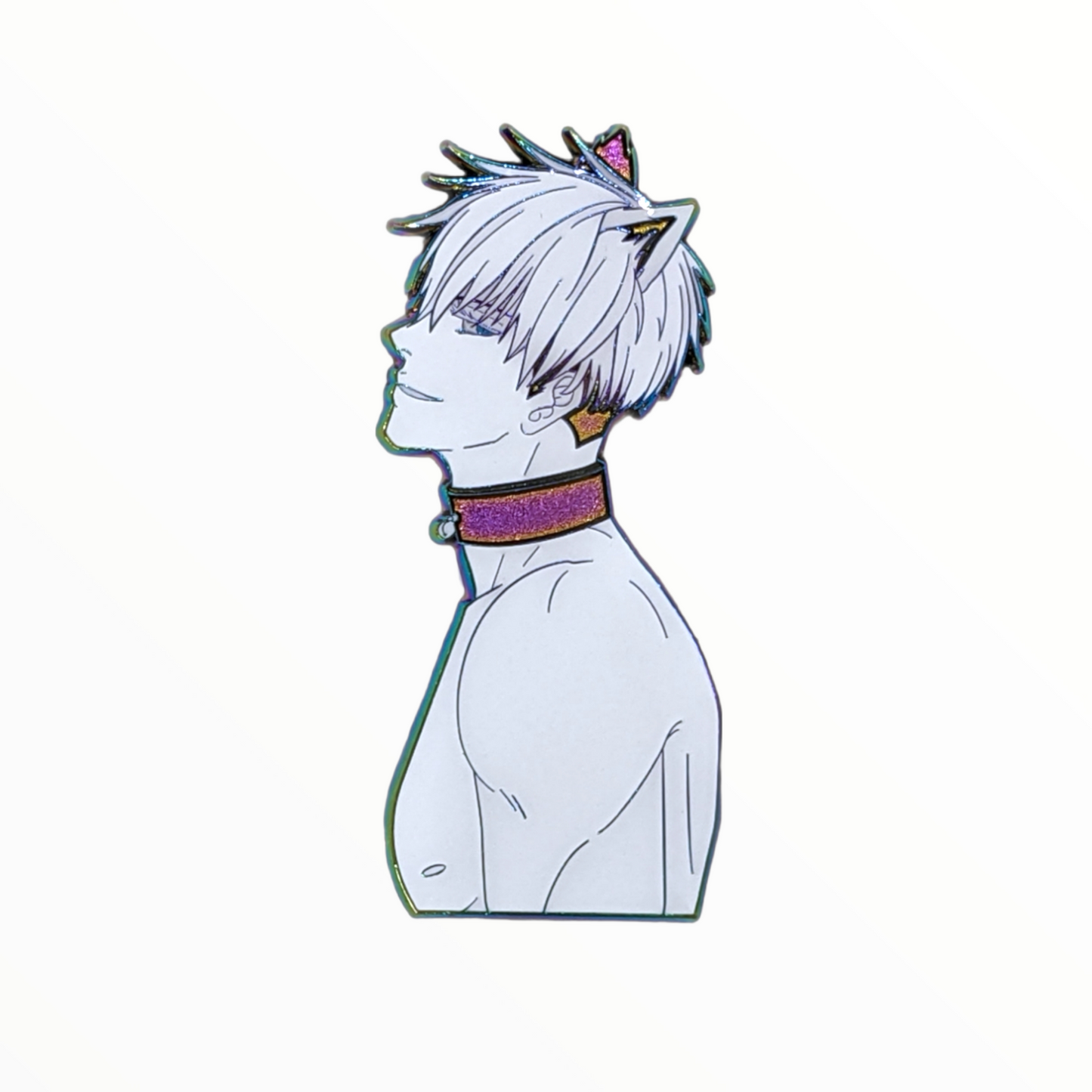Catboy Pin - Rainbow