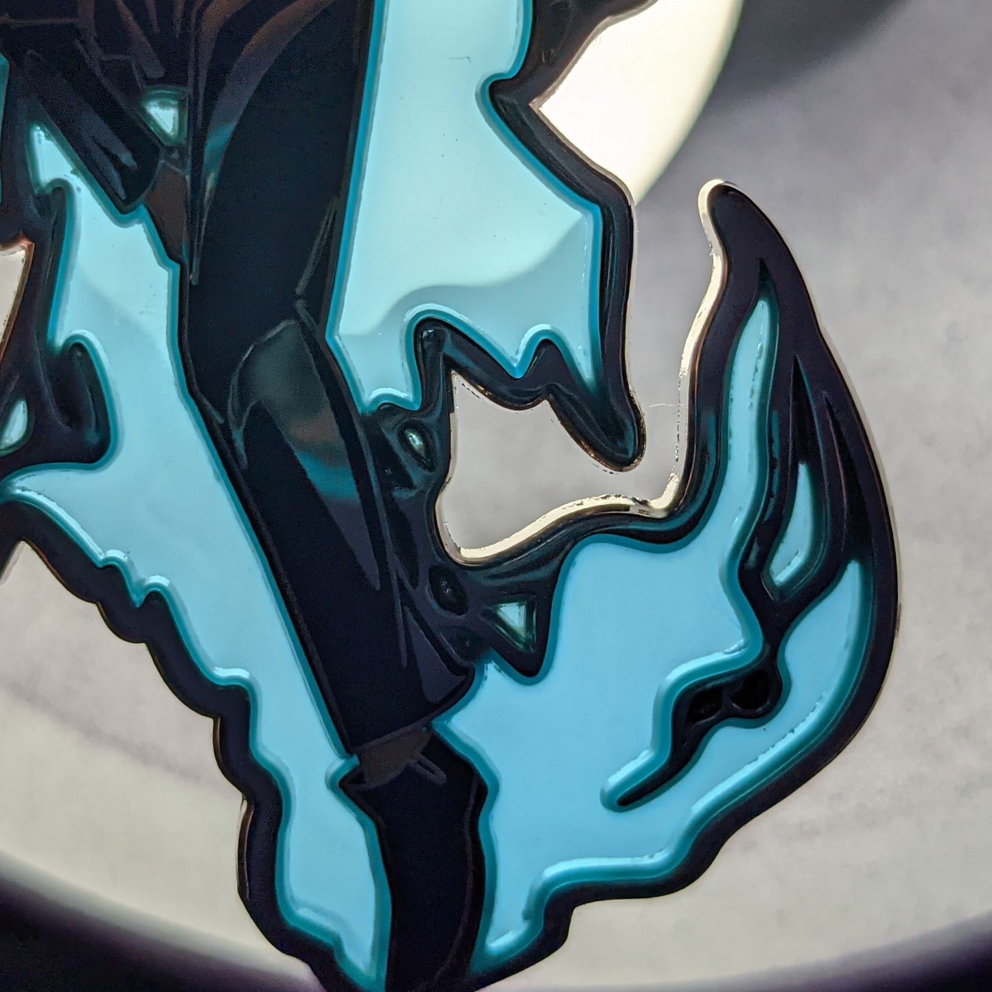 Kicking Curses Pin
