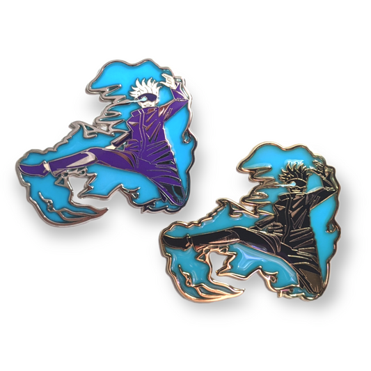 Kicking Curses Pin