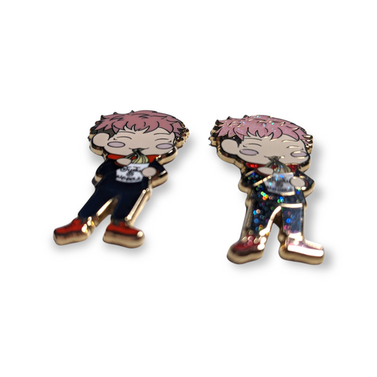 Noodle Boy Pin
