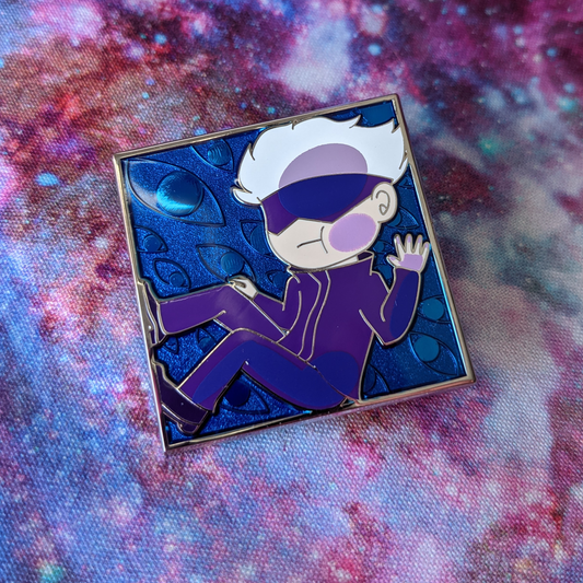 Box Boy Enamel Pin