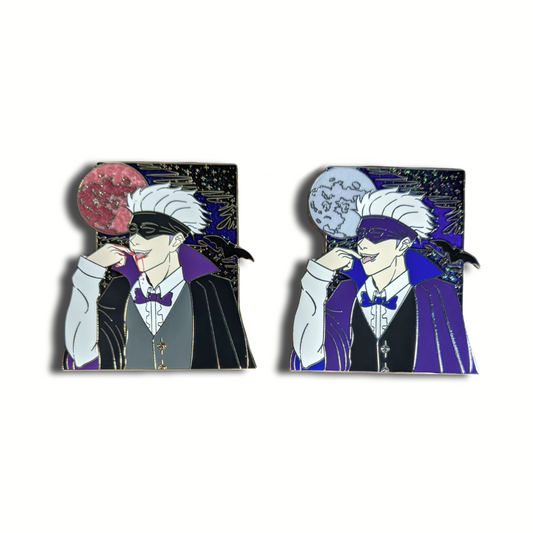 Vampire Sensei Enamel Pins