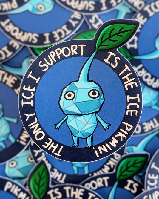 [Charity Sticker] ice sprout sticker