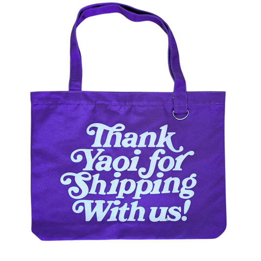 Thank Yaoi for Shipping With Us Tote Bag