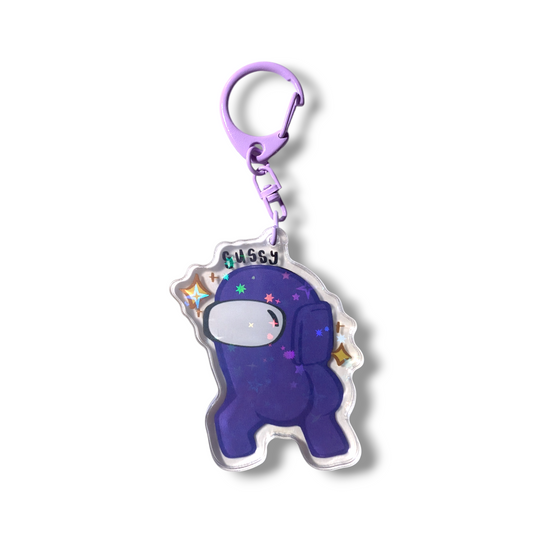 Cheeked Up Sussy Baka Charm Keychain