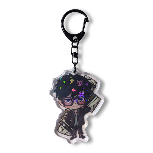 Punisher Charm Keychain