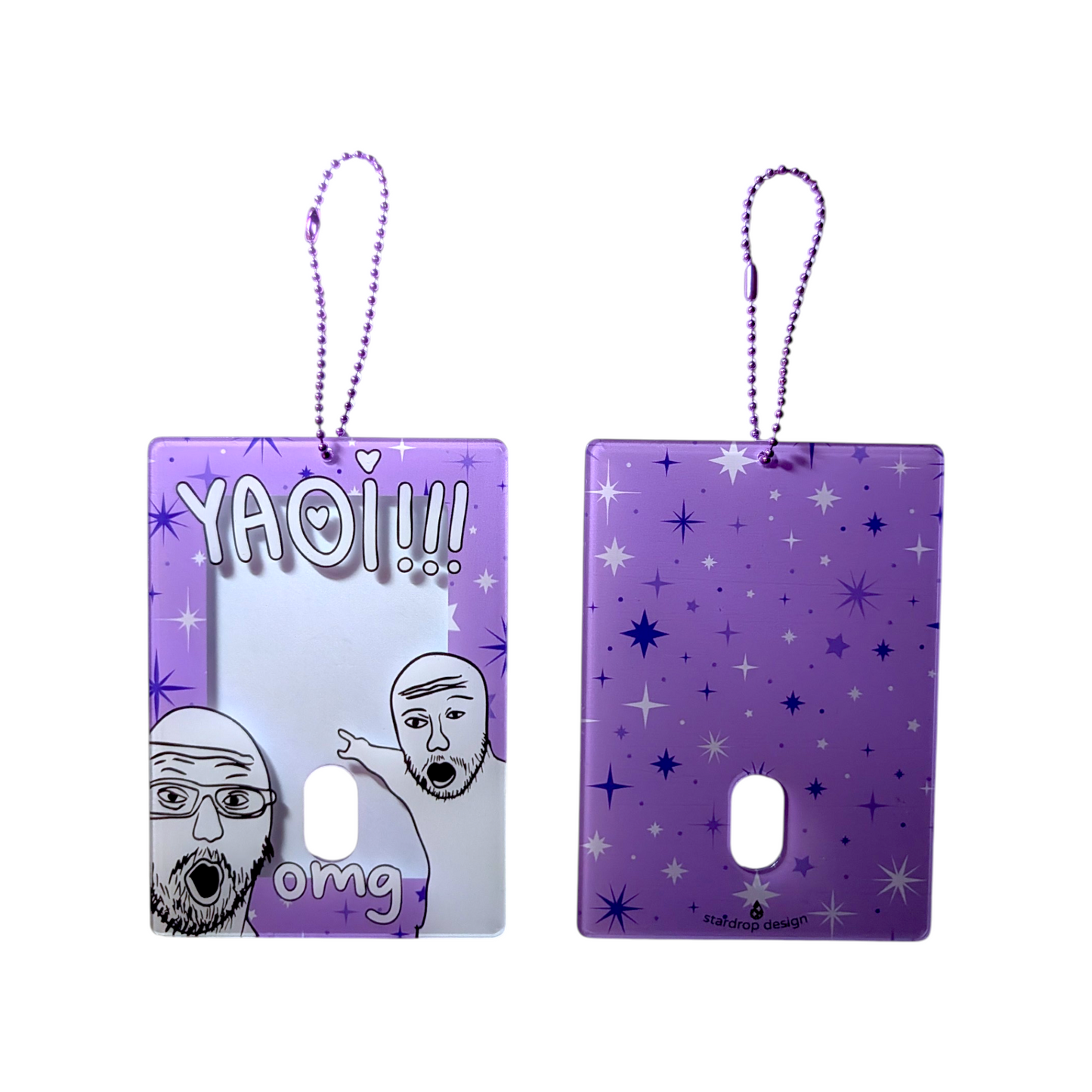 YAOI !!! Soyjak Pointing Photocard Holder
