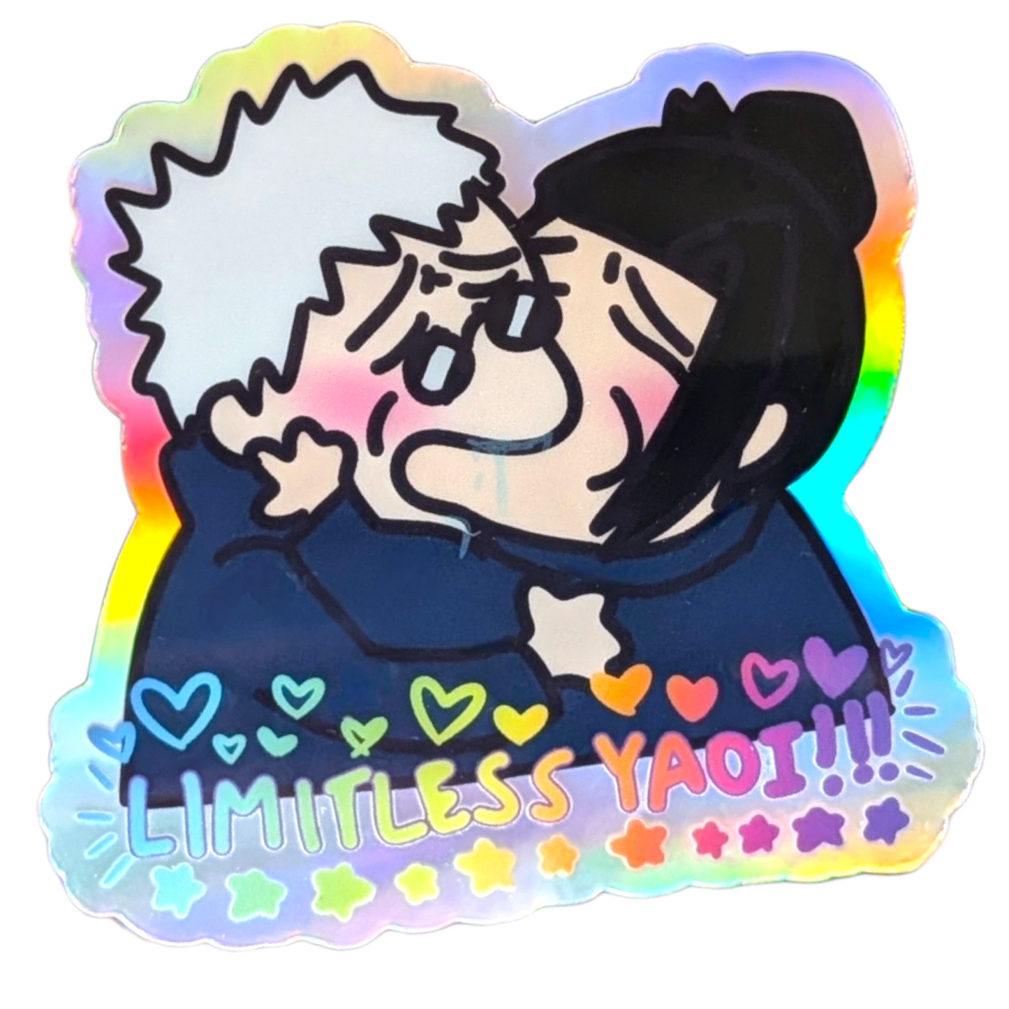 LIMITLESS YAOI holographic sticker