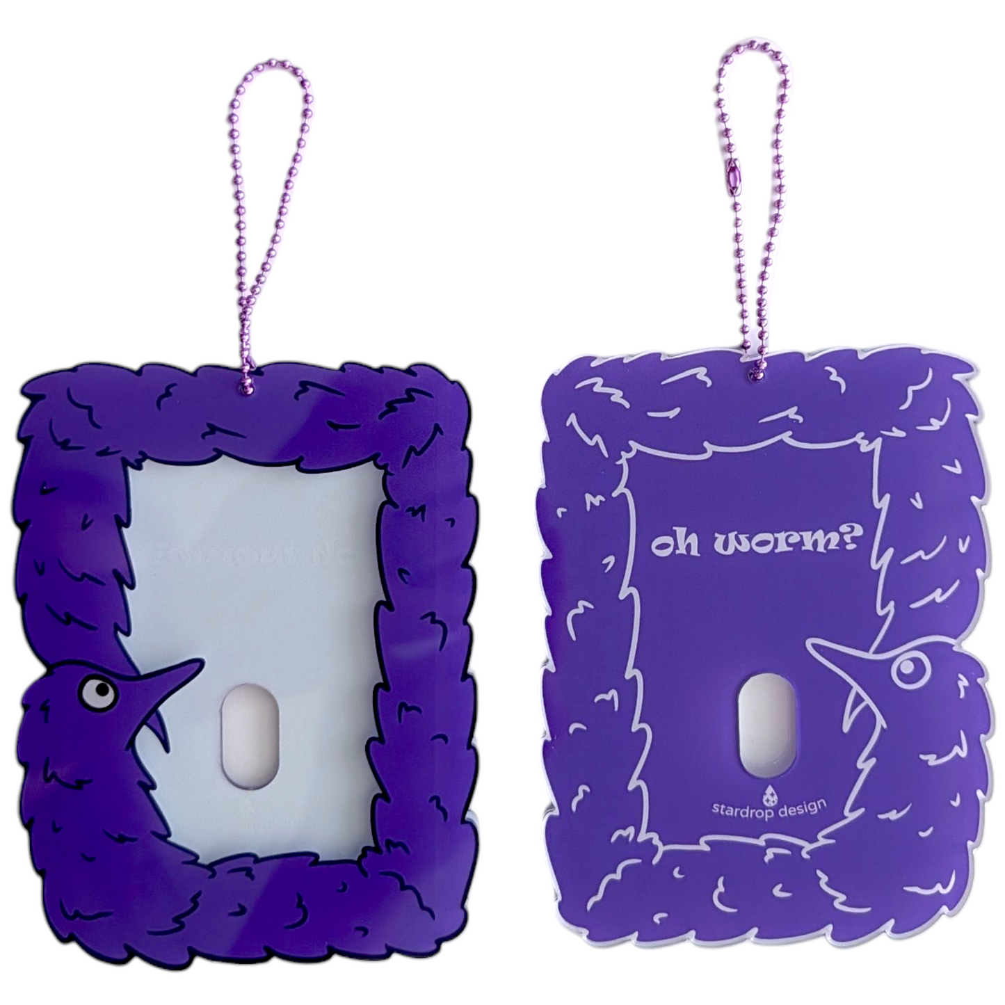 Worm on A String Photocard Holder