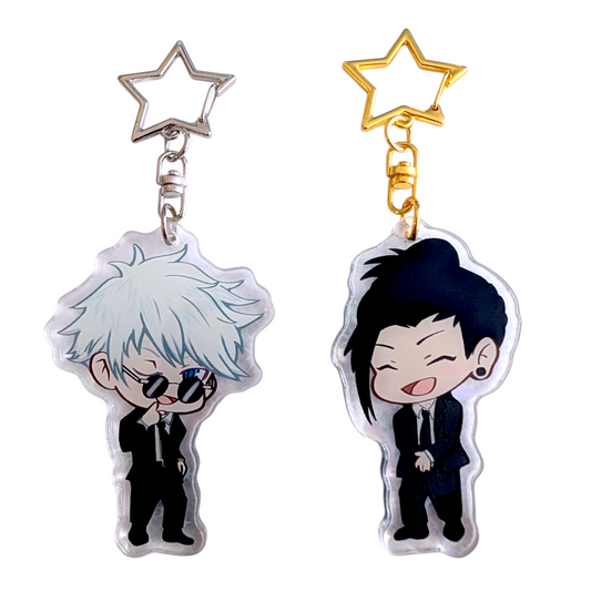 Strongest Comedian Sato Keychain