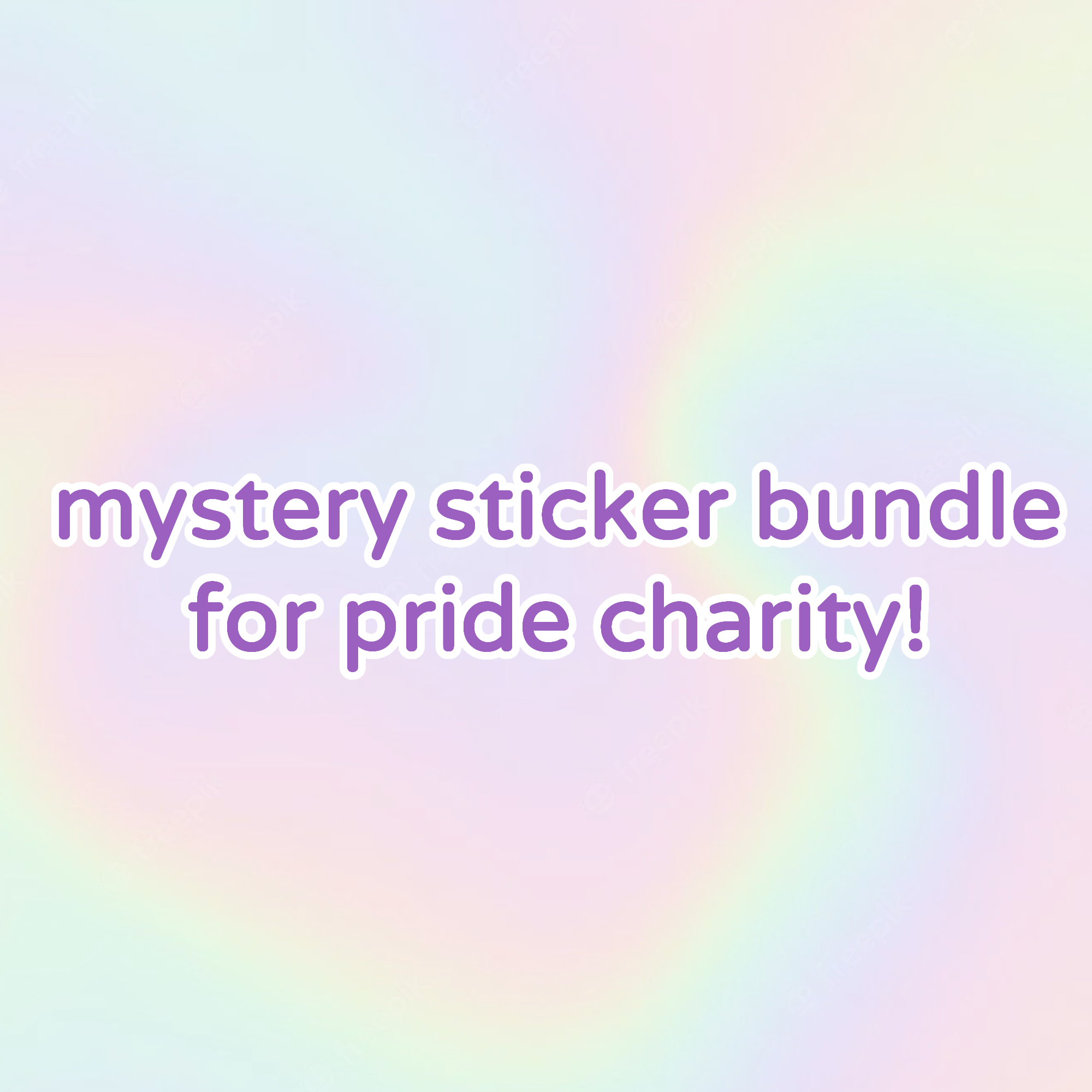 [CHARITY FUNDRAISER] Mystery Sticker Bundle – stardrop design